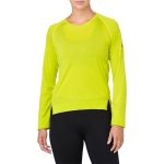 Asics---Long-Sleeve---Neon-Yellow