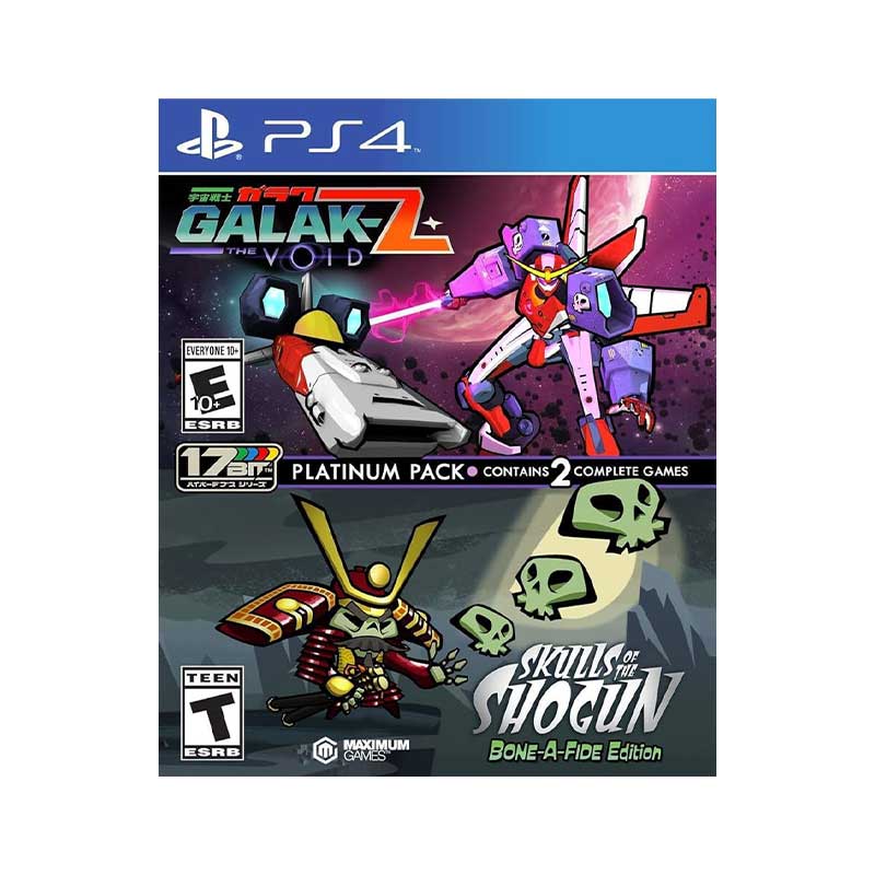 بازی Galak-Z & Skulls of the Shogun برای PS4 نسخه‌ی پلتینوم پک ادیشن