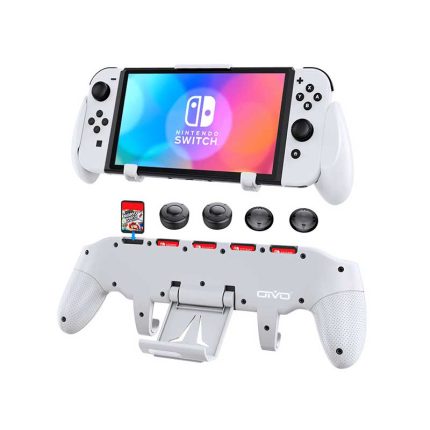 Oivo-Asymmetrial-Grip-with-Adjustable-Stand-for-Switch-&-Oled