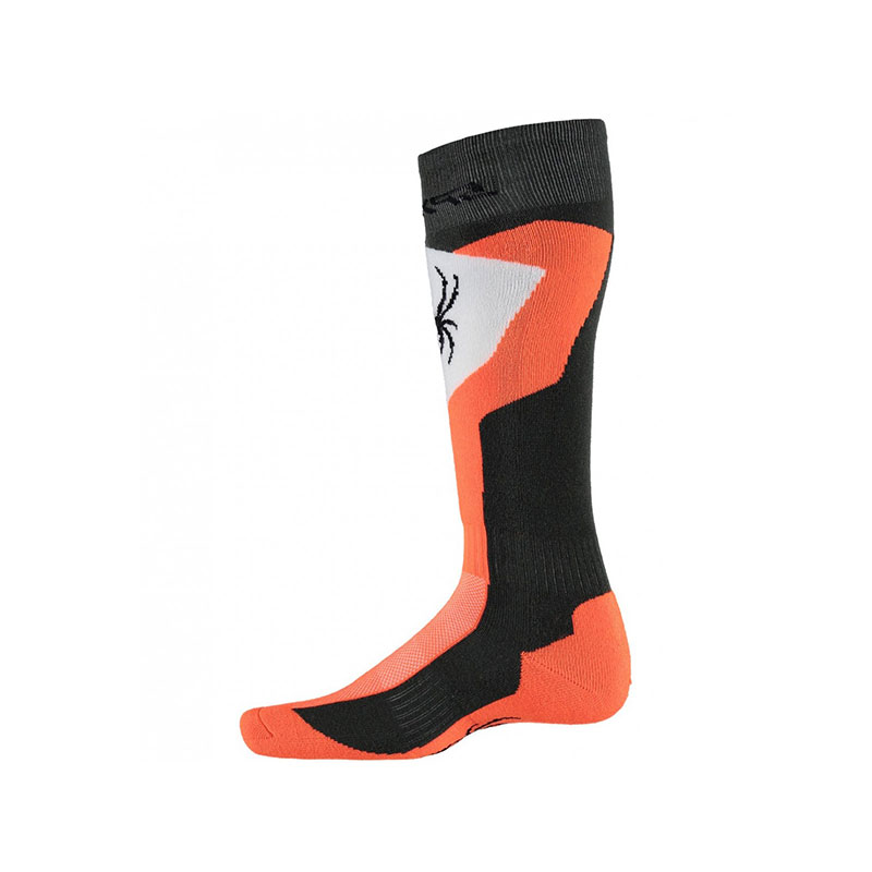 SPYDER-DISCOVER-SOCKS-ORANGE