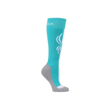Spyder-Swerve-Baltic---White-Spyder-Ski-Sock