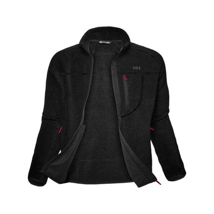 Men's-Panorama-Pile-Fleece-Block-Jacket-Black