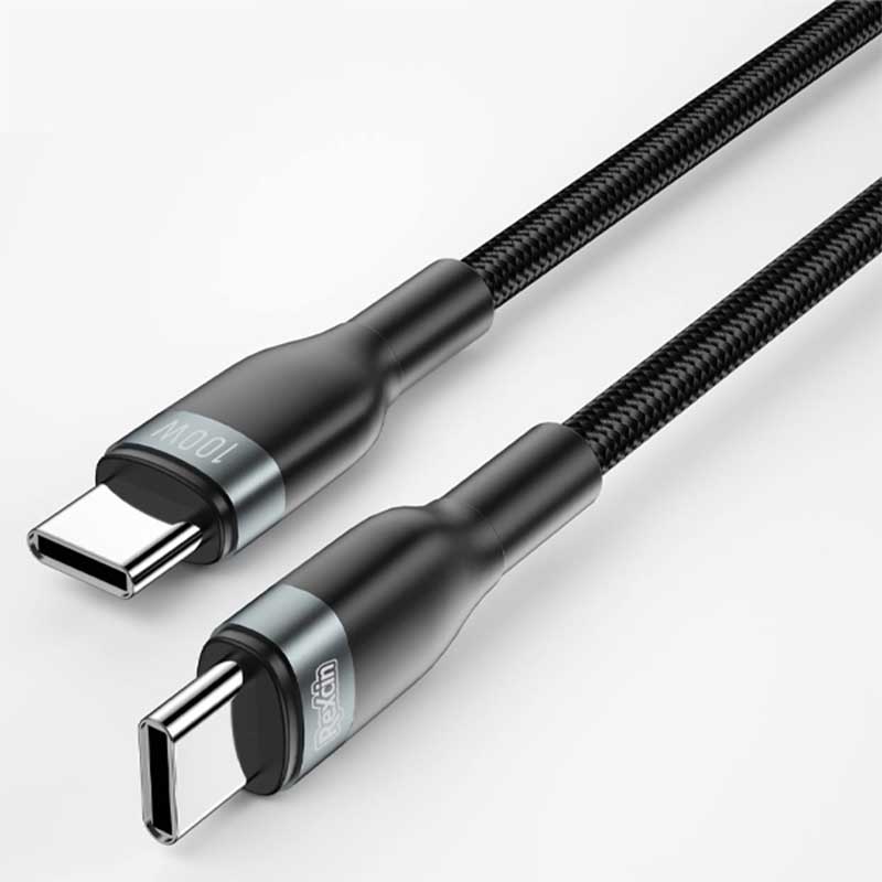 Rexcin-Type-C-To-Type-C-Data-Cable-100W-1