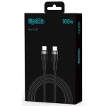 Rexcin-Type-C-To-Type-C-Data-Cable-100W-3