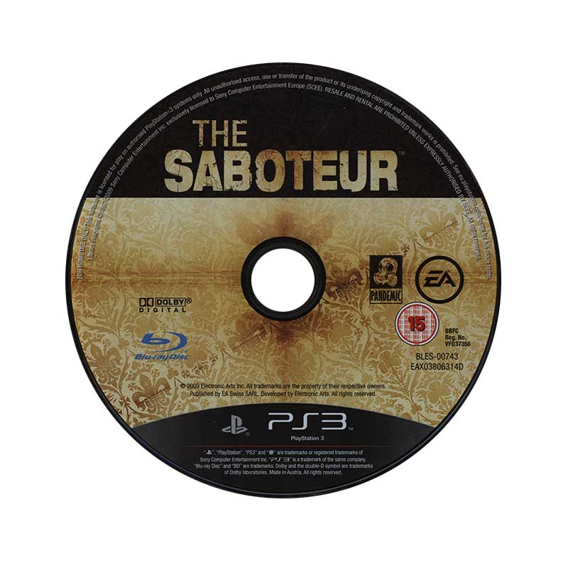 PS3-The-Saboteur-Disc