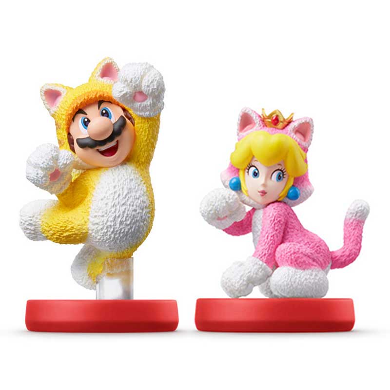 Amiibo-Cat-Mario-&-Cat-Peach---Super-Mario