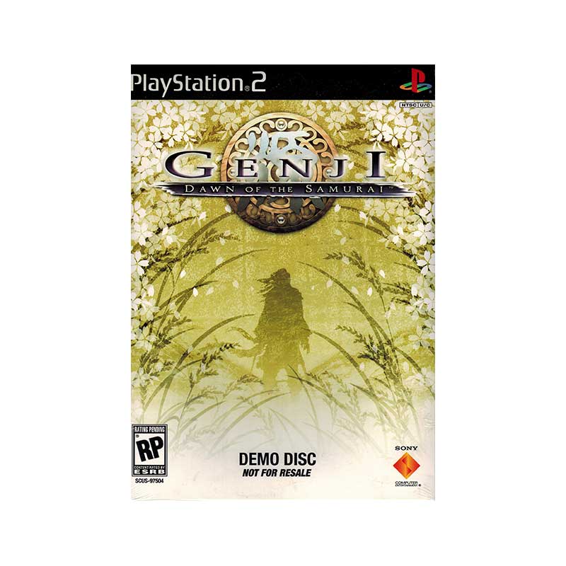 PS2-Genji-Dawn-of-the-Samurai-Demo-Disc